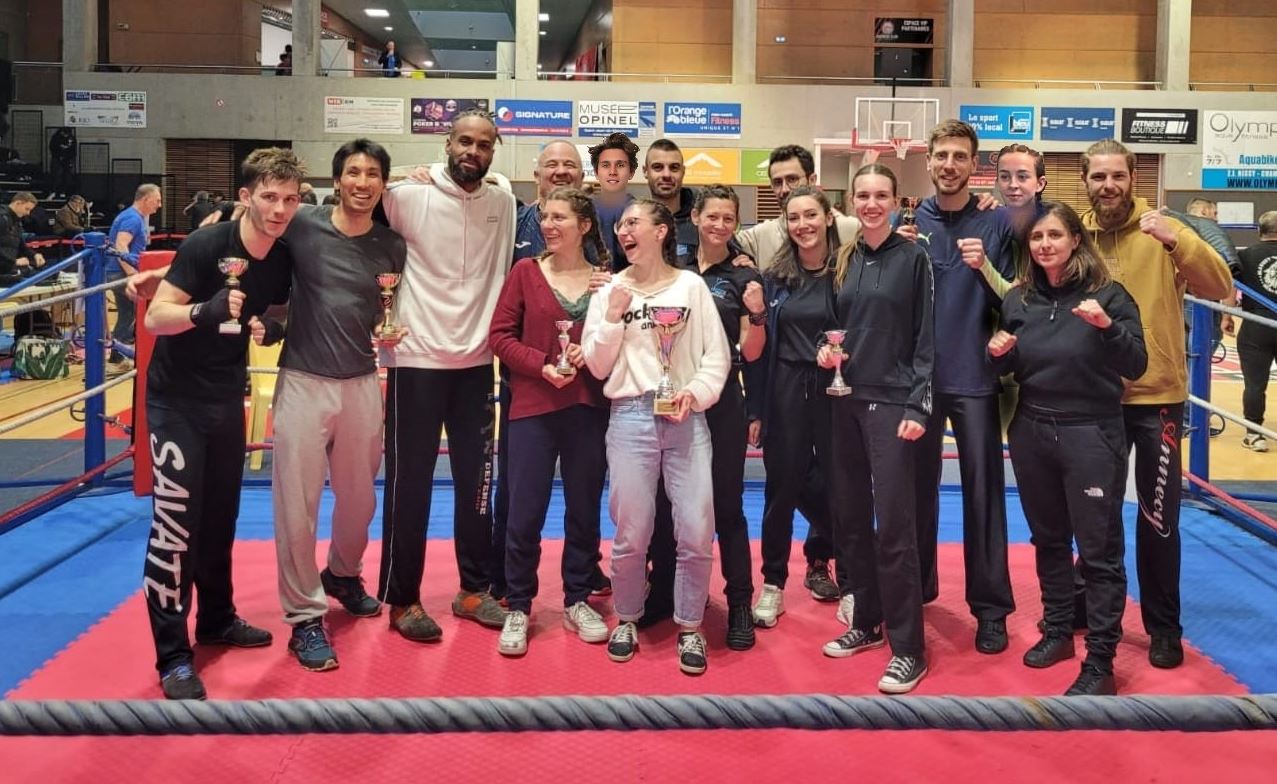 Six champions pour le GUC Savate lors de l'Open de France d’Aix-les-Bains